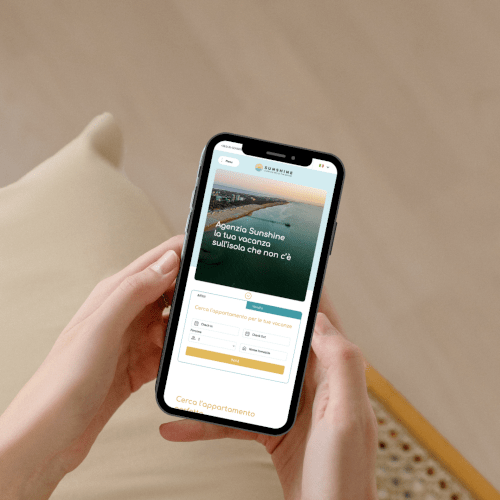 Sito internet con booking engine realizzato da Mercurio Sistemi per Immobinet